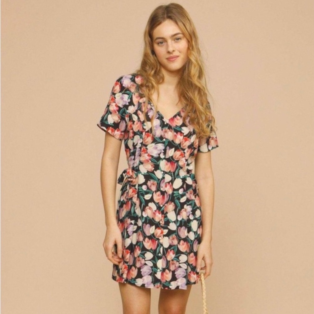 Rouje Renata Tulip Floral Dress (Size 36. US4. S)